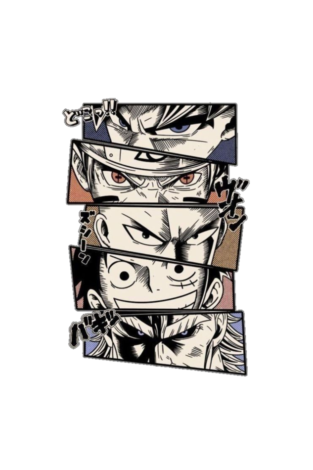 Anime Merch - Full sleeve T-shirt (Dragon Ball, Naruto, One Punch Man, One Piece , MHA)