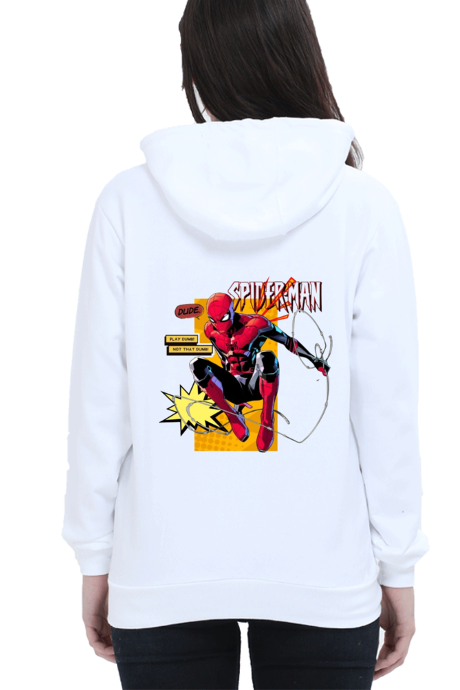 UNISEX Spiderman Hoodie merch in many colors and all sizes.